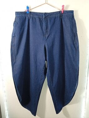ELOQUII Women's Petal Shape Open Side Jeans sz 16